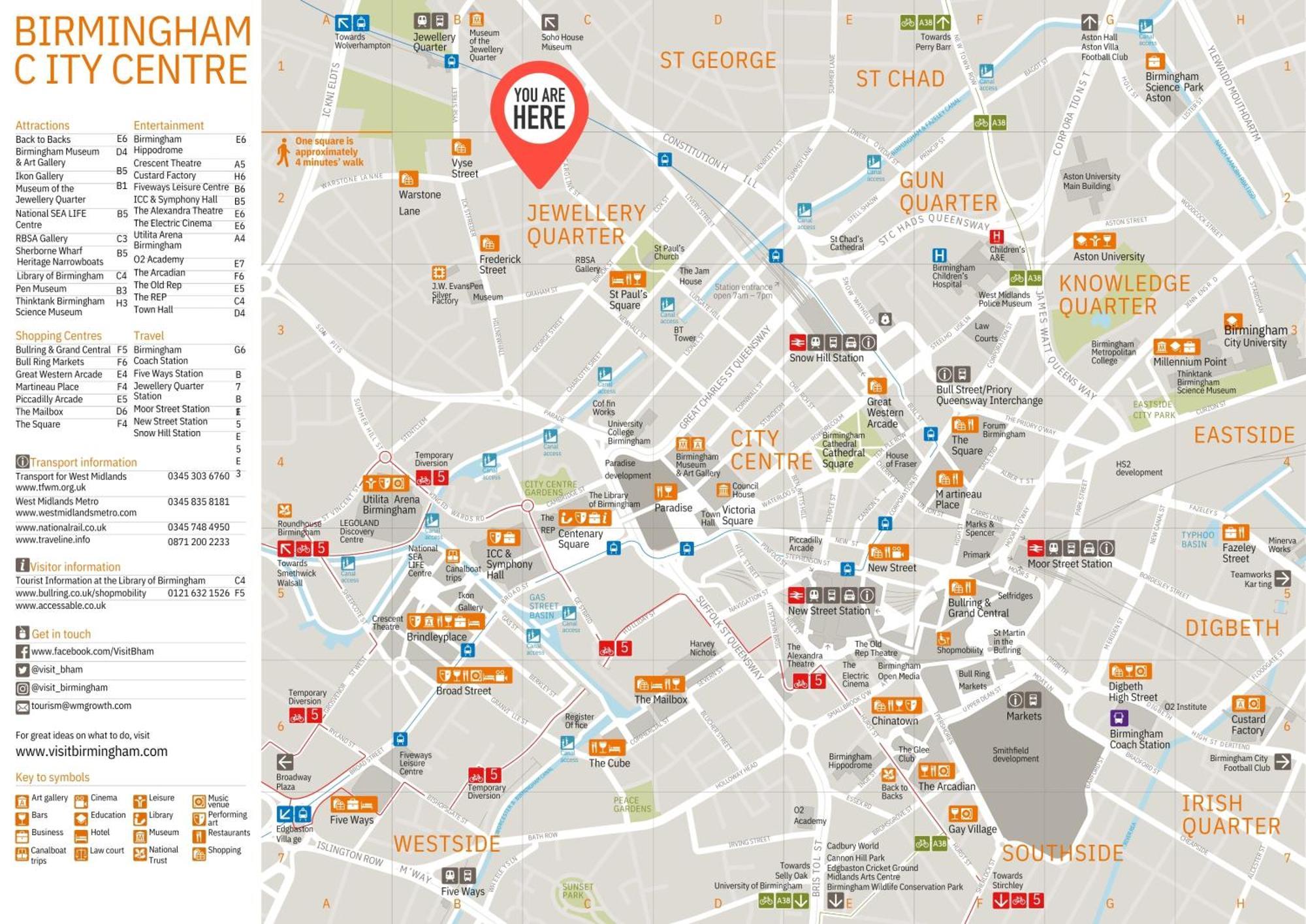 Chic 1 Bed Centrally Located Apartment - Birmingham Jq Eksteriør billede